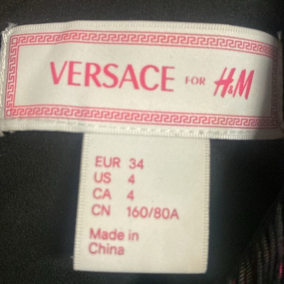 Versace for H&M heart fringe dress size 4 - Picture 6 of 7